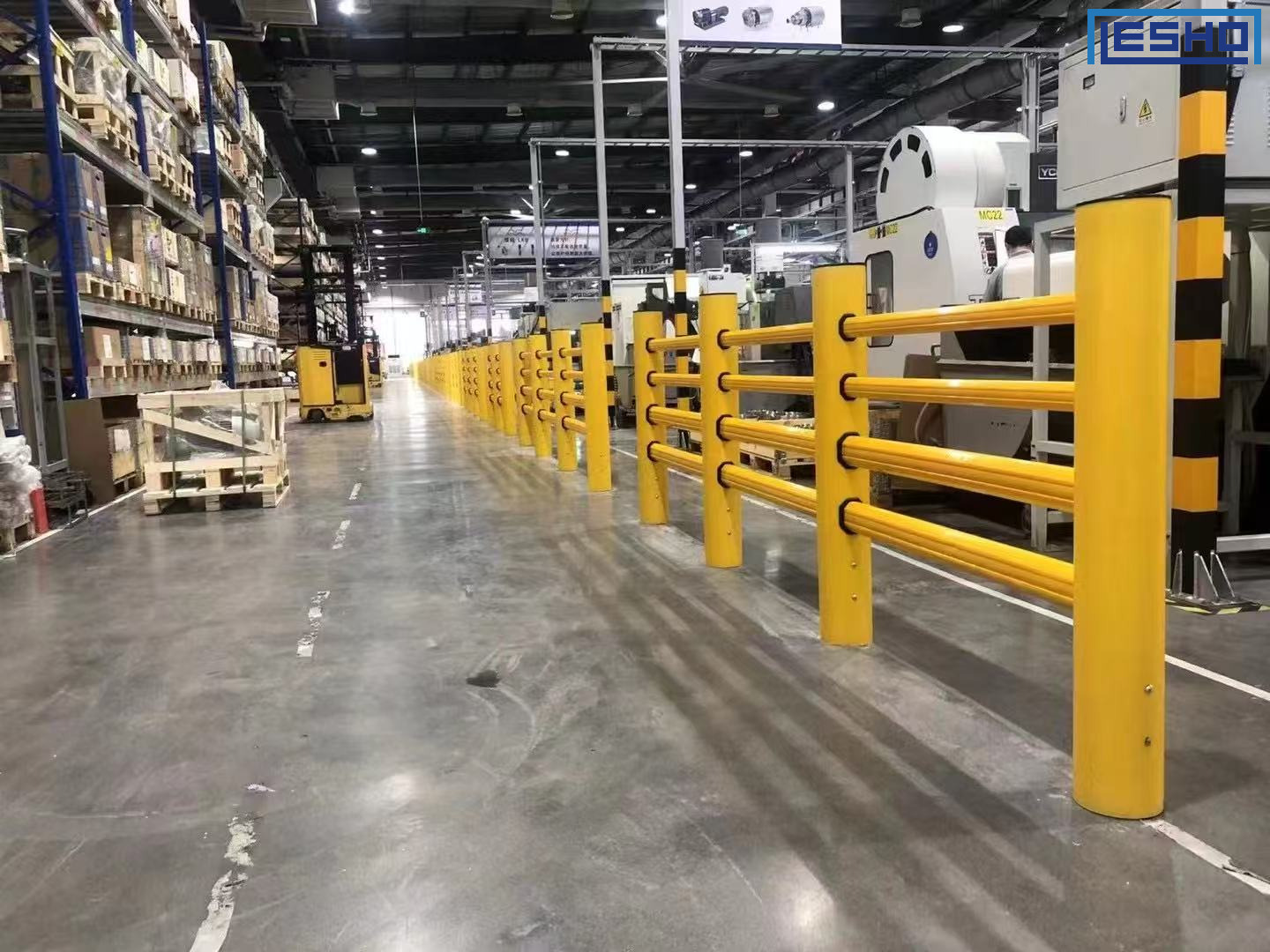 Pilar de tráfico anticolisión