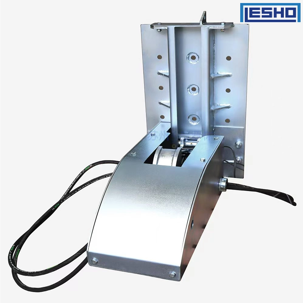 Sistema de retención de vehículos hidráulico automático con luces de seguridad LED