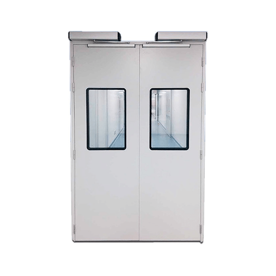 Puerta de salida de emergencia para sala limpia