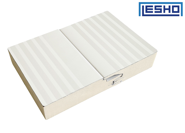 Panel sándwich Cam-lock PU/PIR para construcción de cámaras frigoríficas