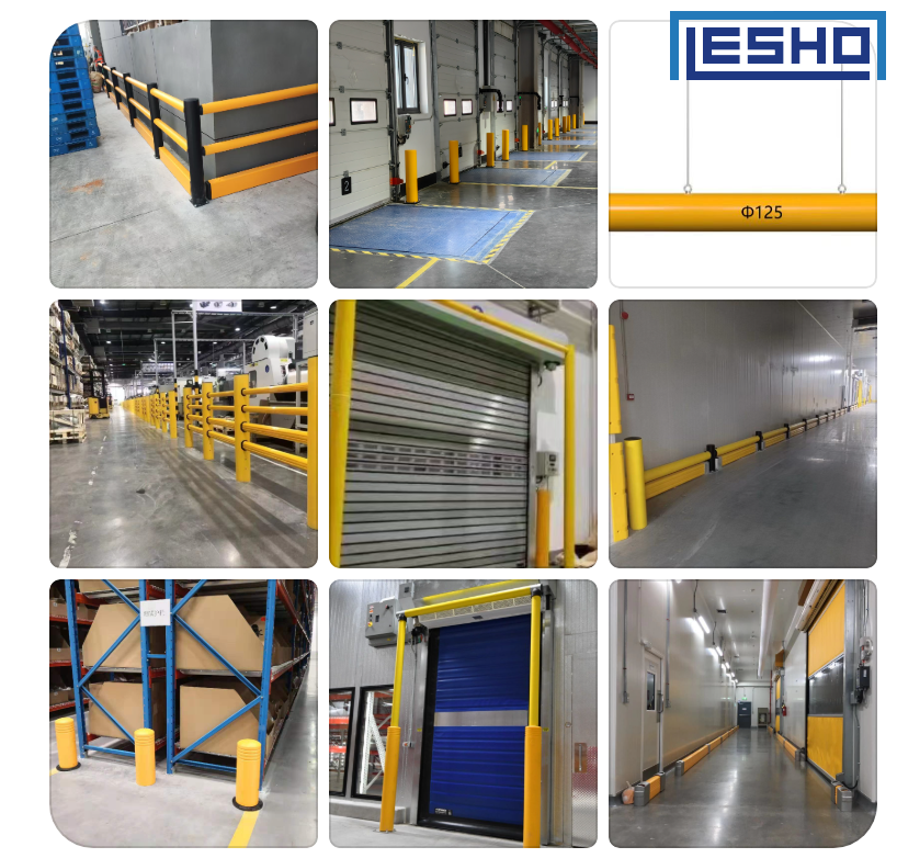 Pilar de tráfico anticolisión