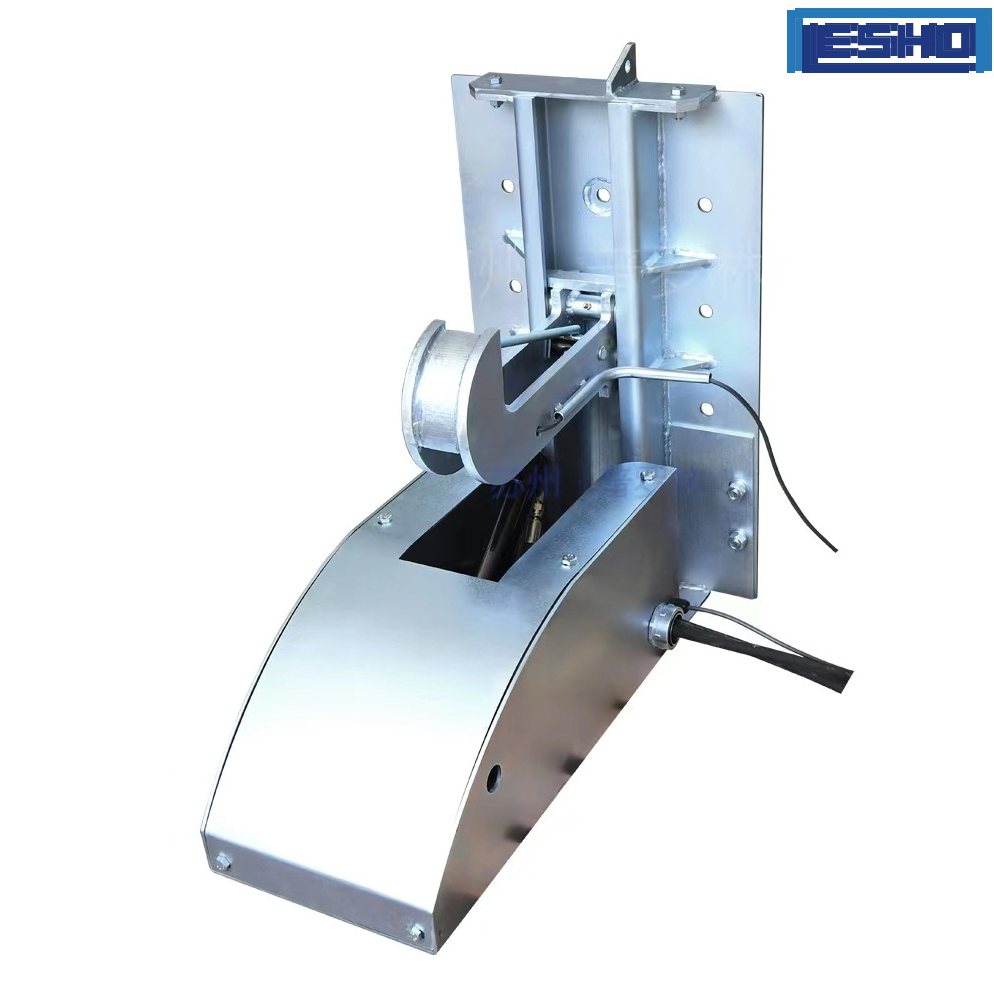 Sistema de retención de vehículos hidráulico automático con luces de seguridad LED